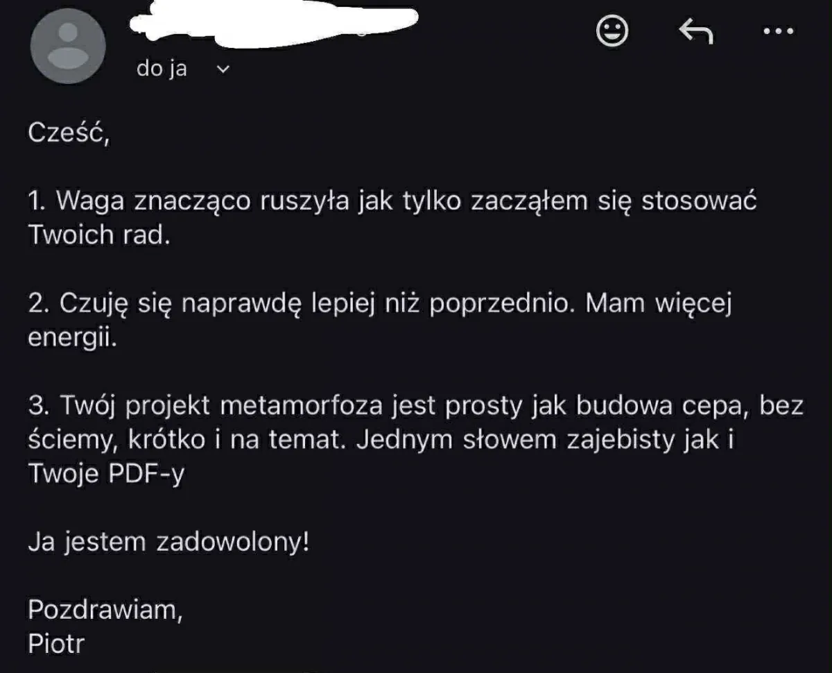 Opinia uczestnika